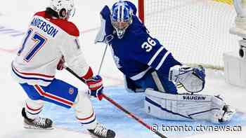 Toronto Maple Leafs face off against Montreal Canadiens in Game 2 of playoffs