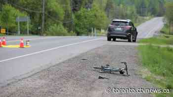 60-year-old cyclist critically injured in collision in Uxbridge