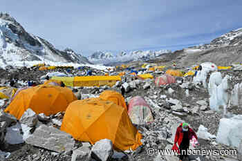 Climbing guide says coronavirus outbreak on Mount Everest has infected at least 100