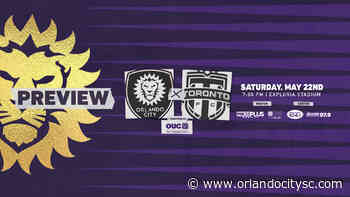 Orlando City to Host Toronto FC on Saturday - Orlando City SC