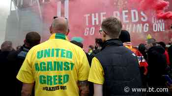 Football Supporters' Association expects more protests after Old Trafford scenes - BT