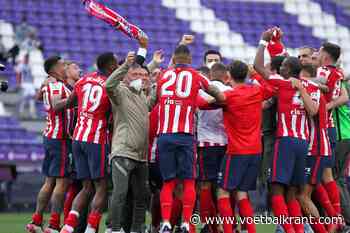 🎥 Titelfeest Atlético loopt uit de hand en politie grijpt in, Carrasco probeert gemoederen te bedaren