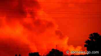 Volcano erupts near Congolese city of Goma; residents flee