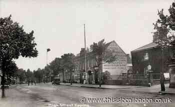 The lost Epping pub building dating back to the 16th century