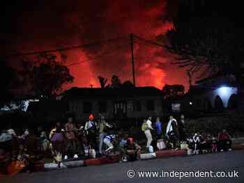 DR Congo volcano forces thousands to evacuate city of Goma