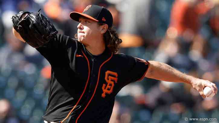 In a 'story of perseverance,' Scott Kazmir, 37, starts for Gabe Kapler's San Francisco Giants in loss to Los Angeles Dodgers - ESPN