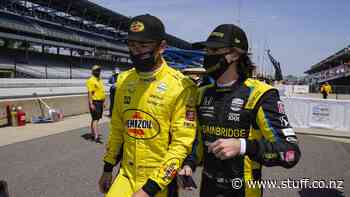 Scott McLaughlin lucky to avoid 355kmh crash as rivals pull photo stunt at Indy 500 practice - Stuff.co.nz
