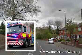 Firefighters tackle car fire in Tonge