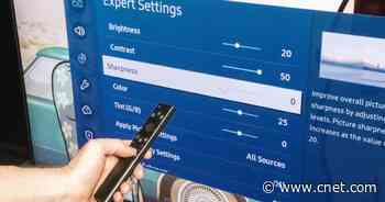 You should turn down your TV's sharpness control right now     - CNET