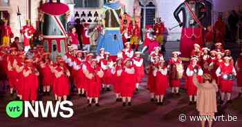 Traditionele reuzenoptocht Katuit in Dendermonde uitgesteld naar volgend jaar - VRT NWS