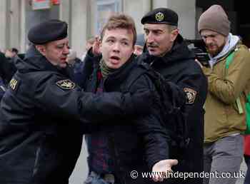 Belarus opposition figure detained when flight diverted