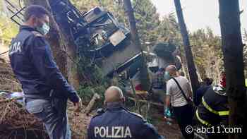 Italian cable car plunges to the ground, killing at least 12