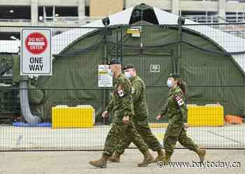 Canadian troops lining up in droves to be vaccinated with 85% receiving one dose