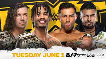 MSK to put NXT Tag Team Titles on the line against Legado del Fantasma on Tuesday, June 1 - WWE