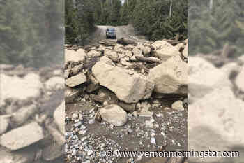 Landslide closes Sugar forest road near Cherryville indefinitely – Vernon Morning Star - Vernon Morning Star