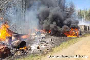 Oliver Paipoonge forest fire still out of control - Tbnewswatch.com