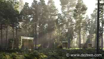 Arcana mirrored cabins will blend into the forest in Canada - Dezeen