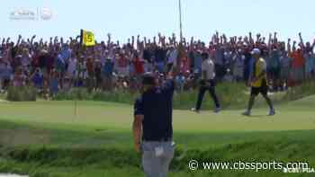 WATCH: Phil Mickelson holes out from sandy area for epic birdie in must-see shot at PGA Championship 2021
