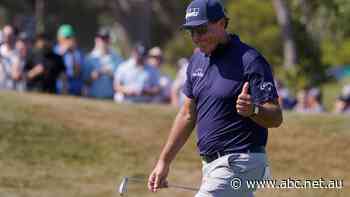 Phil Mickelson leads PGA Championship