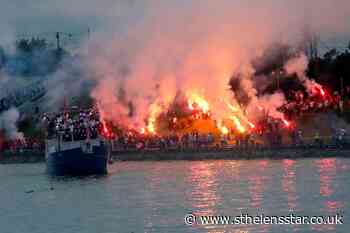 Red Star Belgrade fans riot during Serbian title celebration - St Helens Star