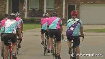 Cyclists for the 'Ride for Missing Children' hit the road in Buffalo