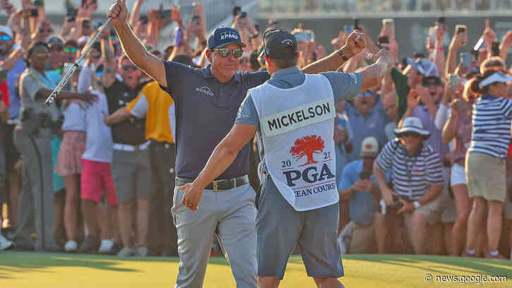 2021 PGA Championship leaderboard, scores: Phil Mickelson makes history as oldest major winner in epic display - CBSSports.com