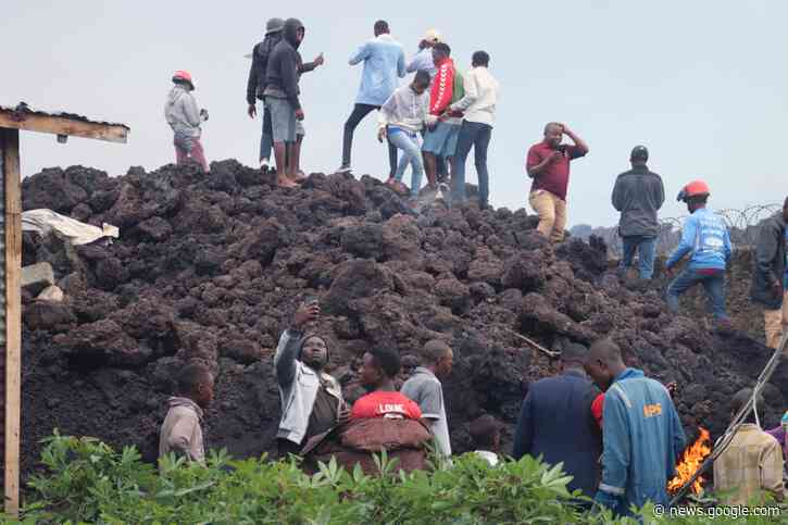 Congo volcano eruption, ensuing chaos kill at least 15 - The Associated Press
