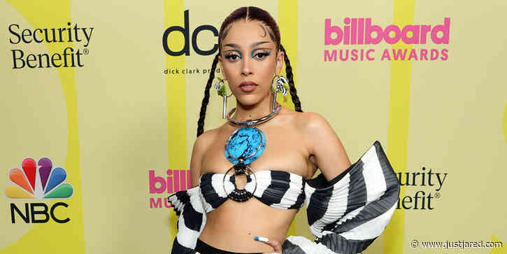Doja Cat Stuns in Stripes at the Billboard Music Awards 2021