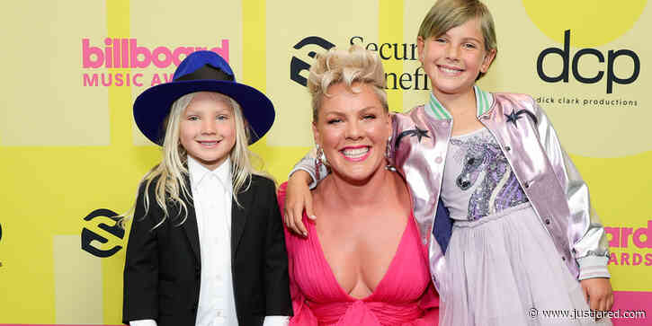 Icon Award Recipient Pink & Her Kids Attend Billboard Music Awards 2021!