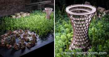 EFFEKT plants a miniature forest at the venice architecture biennale - Designboom