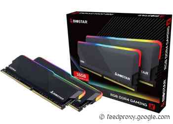 BioStar Gaming X RGB Line of DDR4 gaming memory