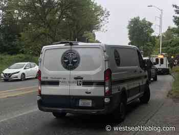 Driver suffers deadly medical episode, then crashes | West Seattle Blog... - West Seattle Blog
