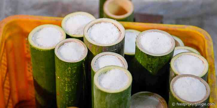 Why nine times roasted bamboo salt costs so much more than sea salt
