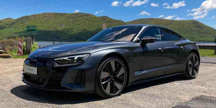 Audi's $140,000 RS E-Tron GT was my first time driving an EV - and it showed me our absurdly fast electric future