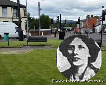 Monument to honour the only Bolton woman to die in active service in the World War I