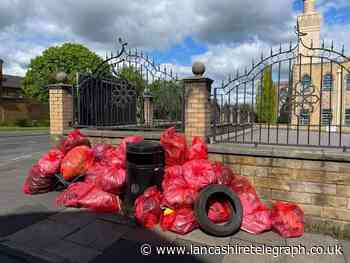 'Keep Audley Tidy': Mosque volunteers collect 132 bags of rubbish