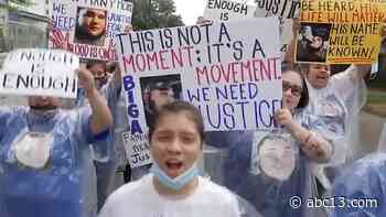 Murder victims' families march for justice in north Houston - KTRK-TV