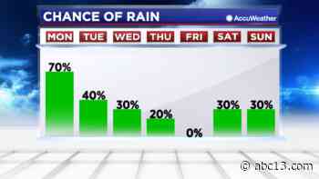 Houston Weather: Scattered showers and storms continue with a Flash Flood Watch for parts of SE Texas - KTRK-TV