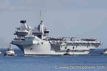 Belfast-built missile system onboard Royal Navy flagship - Barrhead News