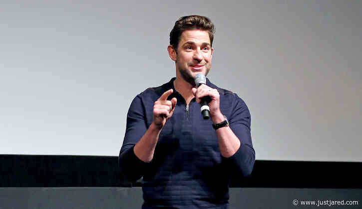 John Krasinski Continues the 'Quiet Place 2' Screening Tour in New York!
