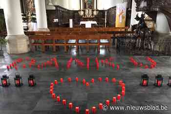 Rode kaarsjes tonen dankbaarheid