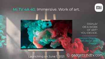 Mi TV 4A 40 Horizon Edition Set to Launch in India in June 1