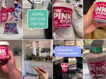 How TikTok's cleaning craze is bringing in brands