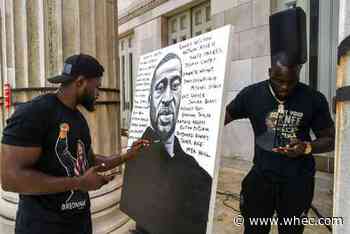 George Floyd's family holds rally, march in brother's memory