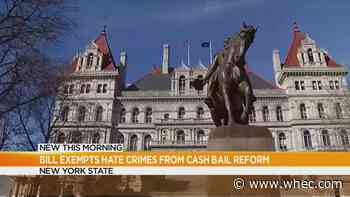 Bill would exempt hate crimes from NY bail reform law