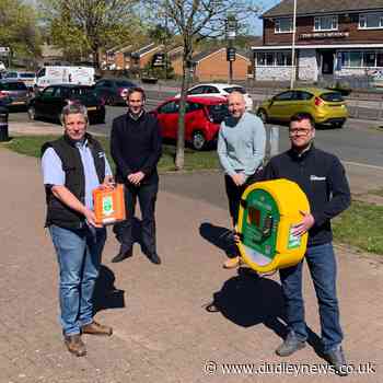 Dudley businesses replace stolen defibrillator - Dudley News