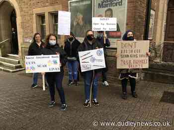 Placard-waving protest over SEN services in Dudley - Dudley News