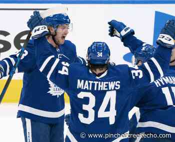 Dominant Matthews notches three points as Maple Leafs even series with Canadiens - Pincher Creek Echo