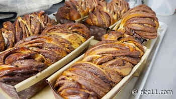 Indulge your senses at Yuki's Bakery with this savory Nutella Babka