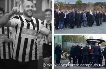 James Dean funeral: Ex-footballer laid to rest in poignant service